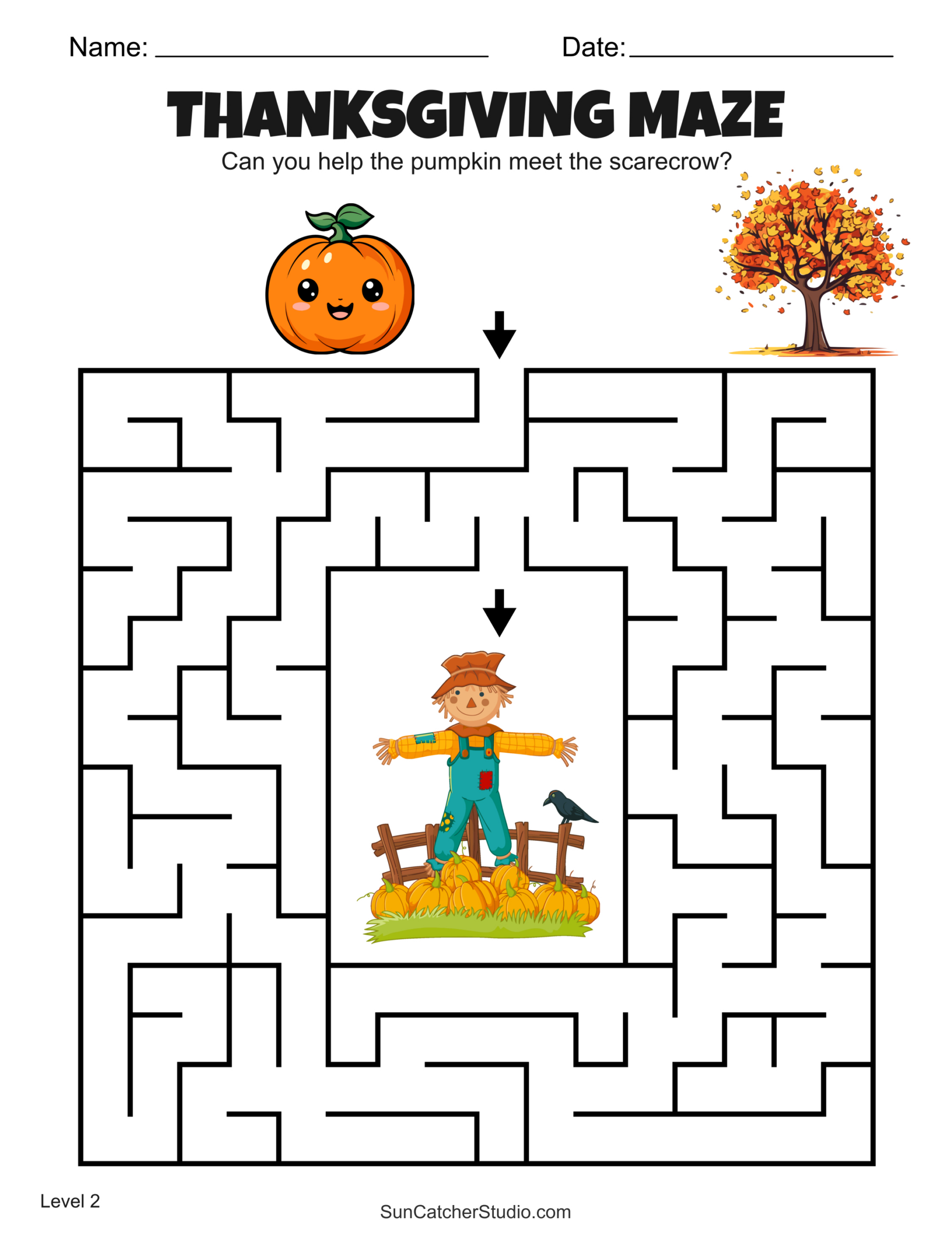 Free Printable Thanksgiving Maze Worksheets And Puzzles – Free intended for Thanksgiving Maze Puzzles