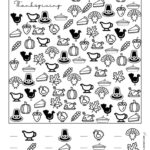 Free Thanksgiving I Spy Printable | Saturdaygift Inside Thanksgiving Hidden Picture Puzzle