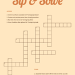 Free Thanksgiving Mini Crossword Puzzle Template To Edit Online Throughout Thanksgiving Crossword Puzzle Online