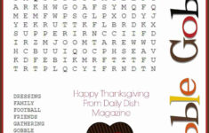 Free Thanksgiving Puzzles ~ Word Search And Maze Printable - Daily intended for Printable Thanksgiving Word Search Puzzles