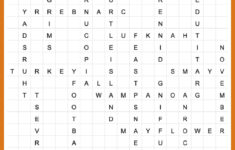 Free Thanksgiving Word Search Printable - With Answers Included for Thanksgiving Word Puzzles Adults