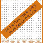 Free Thanksgiving Word Search Printable   With Answers Included Pertaining To Thanksgiving A Massive Word Search Puzzle Answer Key