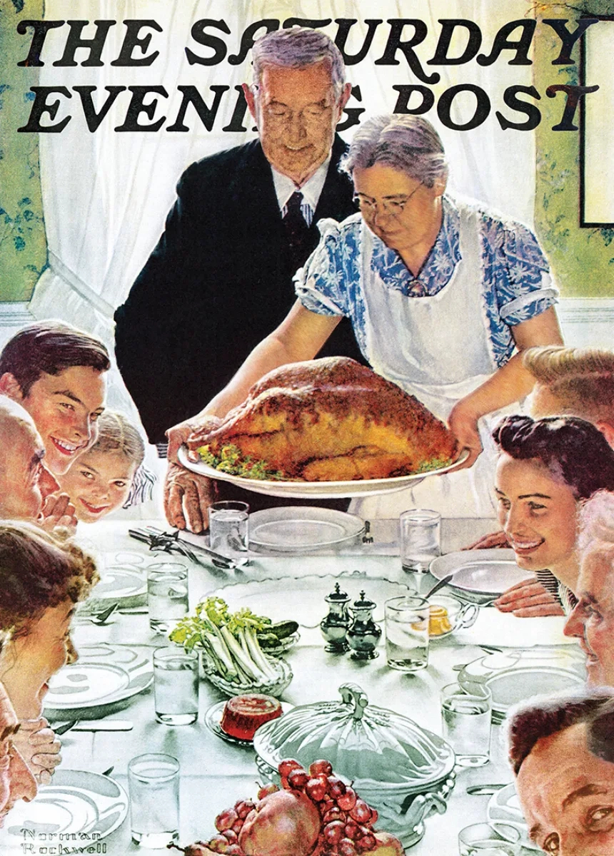 Freedom From Want - 1000 Piece Jigsaw Puzzlemasterpieces with regard to Thanksgiving Puzzle 1000