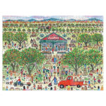 Galison Michael Storrings Apple Pickin' Puzzle 1000Pcs   Puzzles Within Michael Storrings Thanksgiving Puzzle