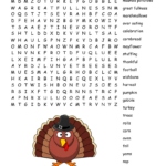 Gobble 'Til You Wobble Word Search   Wordmint With Regard To Gobble Til You Wobble Thanksgiving Crossword Puzzle Answers