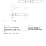 Kreuzworträtsel "Happy Thanksgiving" Als Pdf (Arbeitsblatt With Happy Thanksgiving Crossword Puzzle Answers