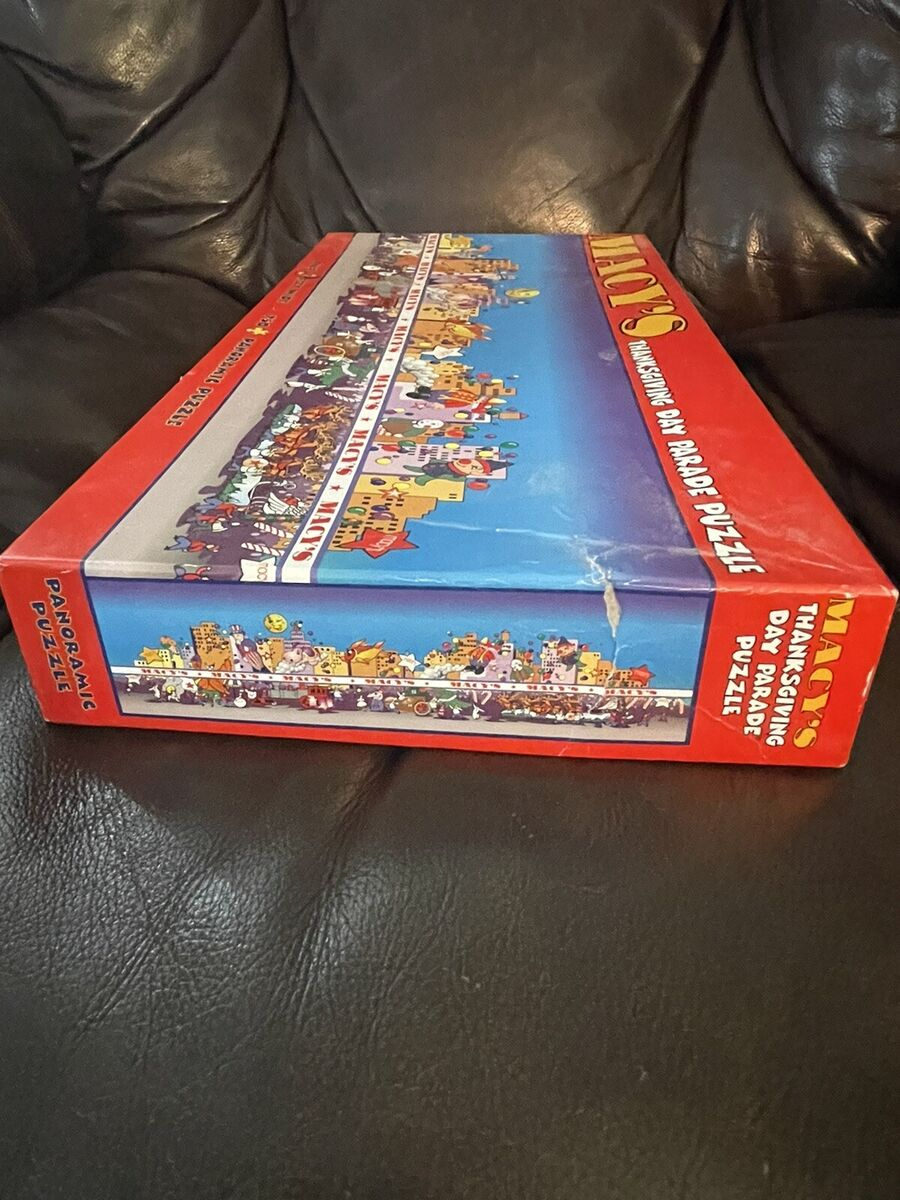 Macy’s Thanksgiving Day Parade Jigsaw Puzzle 750 Pieces Open Box inside Thanksgiving Day Parade Puzzle