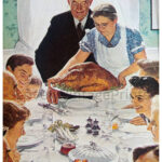 Norman Rockwell Thanksgiving   Etsy Within Norman Rockwell Thanksgiving Jigsaw Puzzle