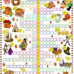 Printable Crossword Puzzles For Thanksgiving In Happy Thanksgiving Crossword Puzzle Answers