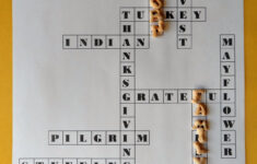 Printable Thanksgiving Crossword For Kids - A Little Tipsy pertaining to Abcya Thanksgiving Crossword Puzzle