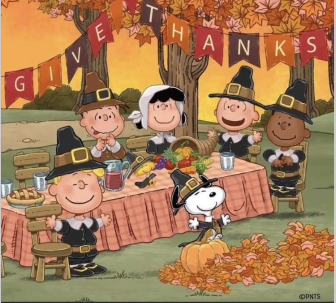 Snoopy, Charlie Brown Und Freunde - Online-Puzzle intended for Charlie Brown Thanksgiving Puzzle