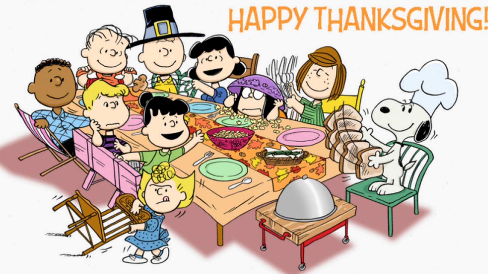Solve Charlie Brown Thanksgiving Jigsaw Puzzle Online With 104 Pieces with regard to Snoopy Thanksgiving Puzzle