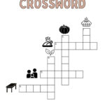 Thanksgiving Crossword Puzzle   Cute & Free Printable | Saturdaygift For Easy Thanksgiving Crossword Puzzle