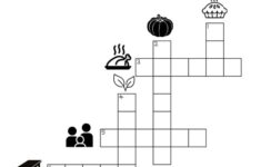 Thanksgiving Crossword Puzzle - Cute &amp; Free Printable | Saturdaygift for Easy Thanksgiving Crossword Puzzle