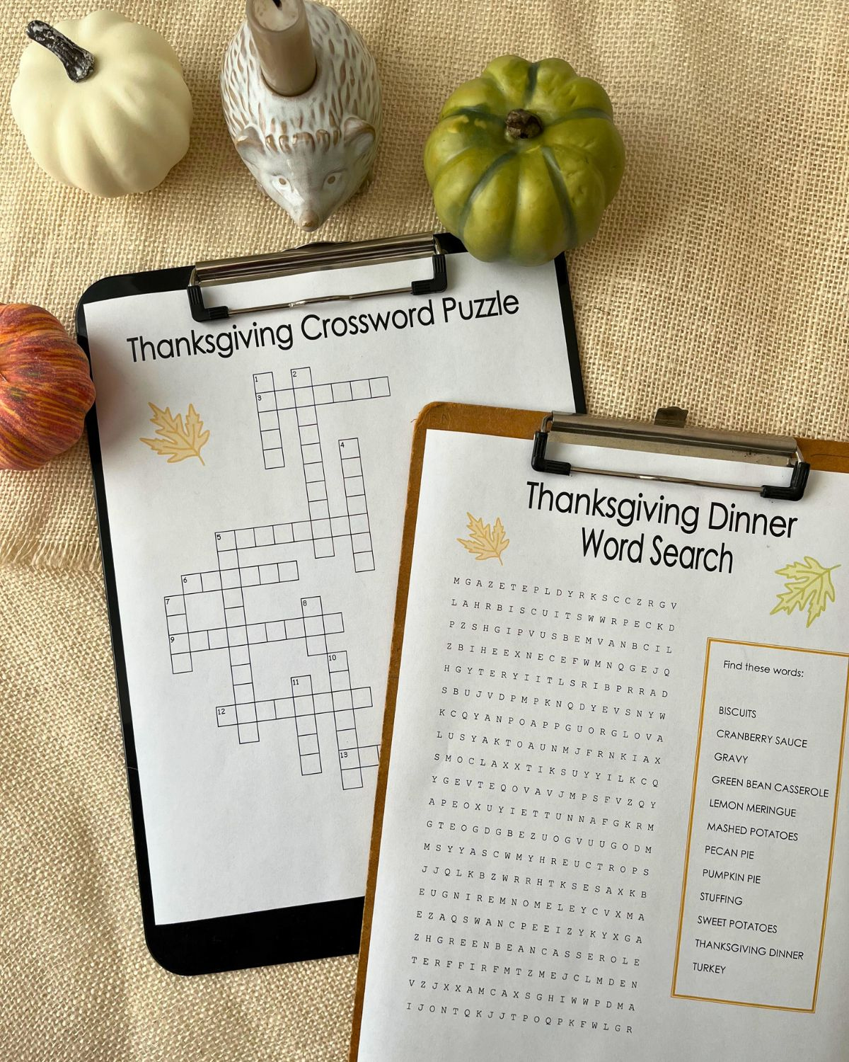 Thanksgiving Crossword Puzzle &amp;amp; Thanksgiving Word Search (Free pertaining to Gobble Til You Wobble Thanksgiving Crossword Puzzle Answers