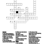 Thanksgiving Crossword Puzzle   Wordmint Throughout Happy Thanksgiving Crossword Puzzle Answers