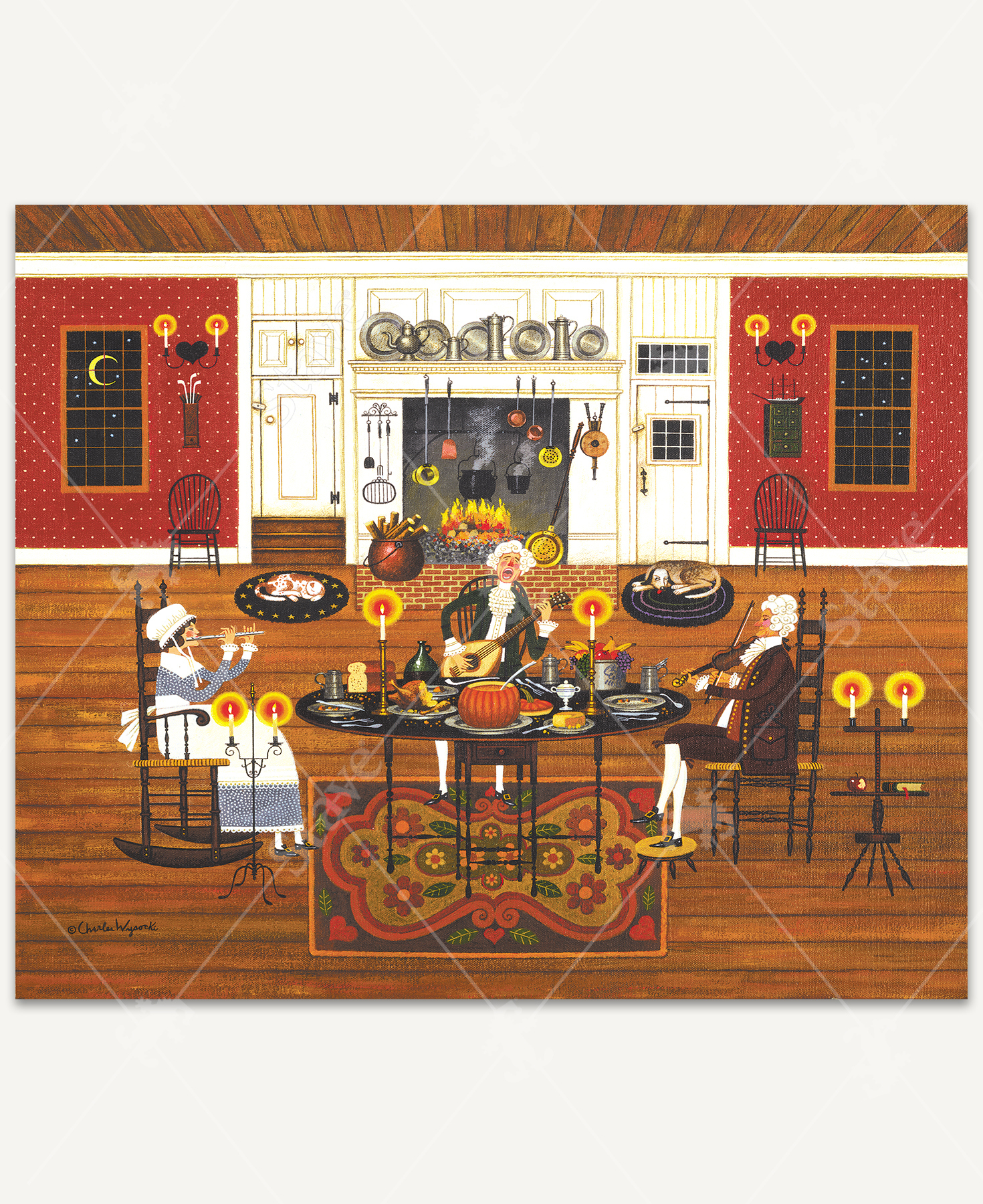 Thanksgiving Dinner Music in Thanksgiving Dinner Puzzle