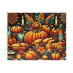 Thanksgiving Feast, Family Gathering, Holiday Puzzle (520 Pertaining To Ravensburger Thanksgiving Puzzle