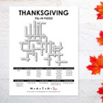 Thanksgiving Fill In Word Puzzle | Math = Love Regarding Thanksgiving Puzzle Answers
