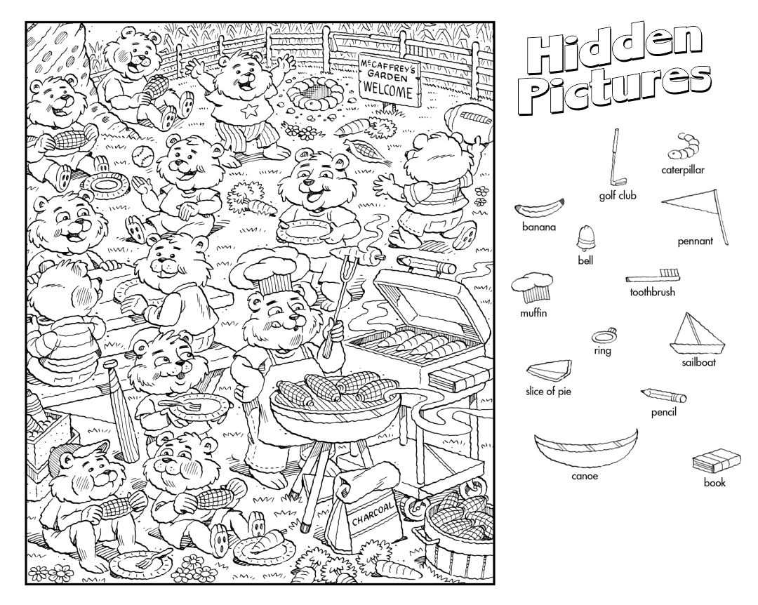 Thanksgiving Hidden Picture Puzzles - Worksheets, Lessons, And intended for Thanksgiving Hidden Picture Puzzles