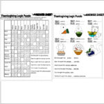Thanksgiving Logic Puzzle Critical Thinking Skills Graph Visuals Inside Thanksgiving Logic Puzzle Printables