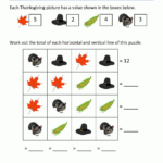 Thanksgiving Math Puzzles Within Free Thanksgiving Math Puzzles