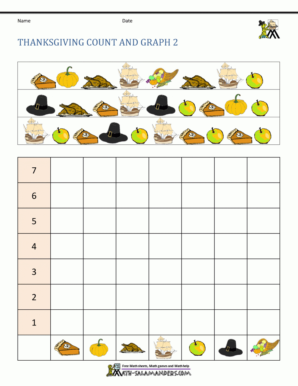 Thanksgiving Math Worksheets 2Nd Grade pertaining to Free Thanksgiving Math Puzzles