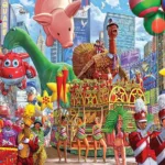 Thanksgiving Parade   1000 Piece Jigsaw Puzzlewhite Mountain Intended For Thanksgiving Puzzles 1000 Pieces