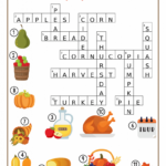 Thanksgiving Printable Games: I Spy, Maze, Crossword & Word Search For Thanksgiving Puzzle Games