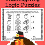 Thanksgiving Puzzle Freebie   Hello Learning Regarding Thanksgiving Logic Puzzle Printable