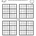 Thanksgiving Sudoku • Beeloo Printable Crafts And Activities For Kids For Thanksgiving Sudoku Puzzle