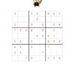 Thanksgiving Sudoku   {Free Printable}   Kids Activity Zone In Thanksgiving Sudoku Puzzle Answers