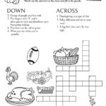 Thanksgiving Themed Crossword Puzzles • Beeloo Printable Crafts With Free Printable Thanksgiving Crossword Puzzles For Kids