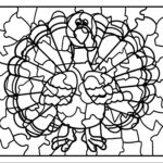 Thanksgiving Turkey Puzzle  Activity Sheet « Crafting The Word Of God Inside Thanksgiving Turkey Puzzle