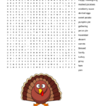 Thanksgiving Vocabulary Crossword   Wordmint Regarding Thanksgiving Vocabulary Puzzle