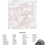 Thanksgiving Word Search | Free Printable Pdf Inside Thanksgiving Word Search Puzzle Answers