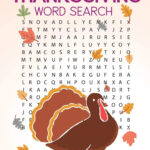 Thanksgiving Word Search: Large Print Thanksgiving Word Search Intended For Thanksgiving A Massive Word Search Puzzle