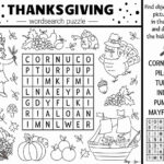 Thanksgiving Worksheets | Skip To My Lou Within Thanksgiving Puzzles For Middle School