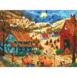 The Great Pumpkin Contest Visit 1000 Piece Jigsaw | Bits And Pieces Throughout Thanksgiving Jigsaw Puzzles