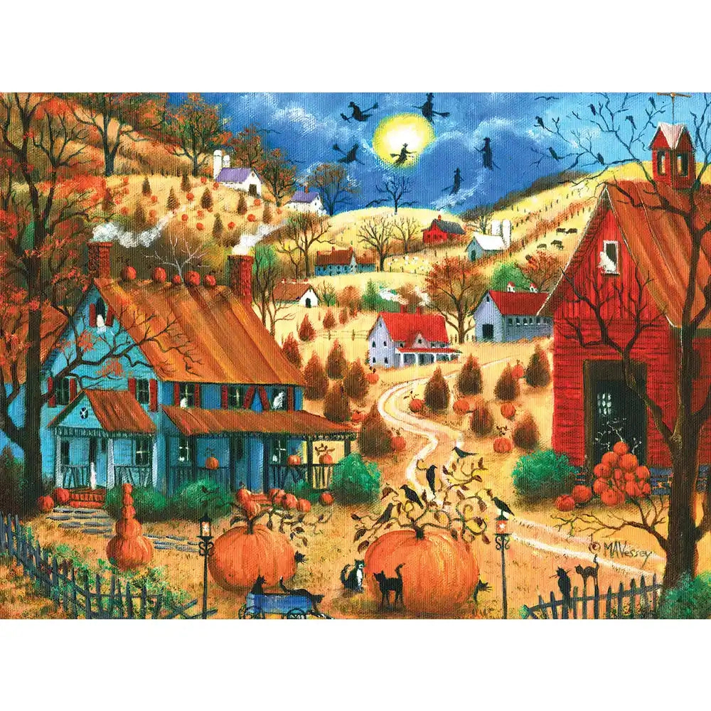 The Great Pumpkin Contest Visit 1000 Piece Jigsaw | Bits And Pieces throughout Thanksgiving Jigsaw Puzzles