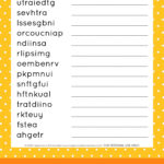 This Free Printable Thanksgiving Word Scramble Puzzle Is A Ton Of With Puzzles To Print Thanksgiving Word Scramble