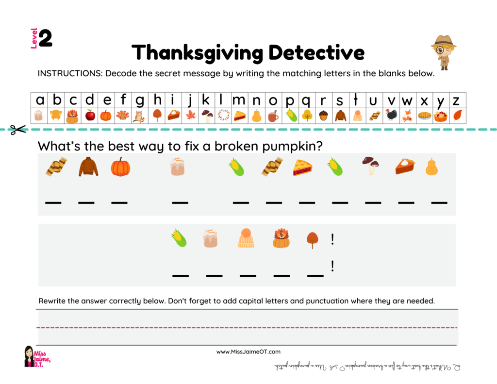 Unlocking Learning Through Cryptograms: A Thanksgiving Gift For inside Thanksgiving Secret Message Puzzle