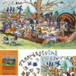 Wooden Jigsaw Puzzle For Adultsfoxsmartbox   373 Pcs Intended For Jigsaw Puzzle Thanksgiving