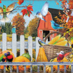 Xxl Teile   Gathering For Fall   300 Teile   Sunsout Puzzle Online With 300 Piece Thanksgiving Puzzle