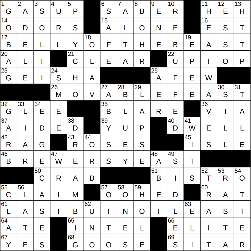 0609 25 ny times crossword 9 jun 25 monday nyxcrossword intended for easter or passover but not christmas crossword 0609-25 Ny Times Crossword 9 Jun 25, Monday - Nyxcrossword intended for Easter Or Passover But Not Christmas Crossword
