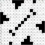0716 22 Ny Times Crossword 16 Jul 22, Saturday   Nyxcrossword In Source Of Some Halloween And Christmas Traditions Crossword Clue