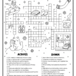 10+ Winter Crossword Puzzles – Free Printable Pdfs From Easy To Inside Material For Christmas Tree Snow Crossword Clue