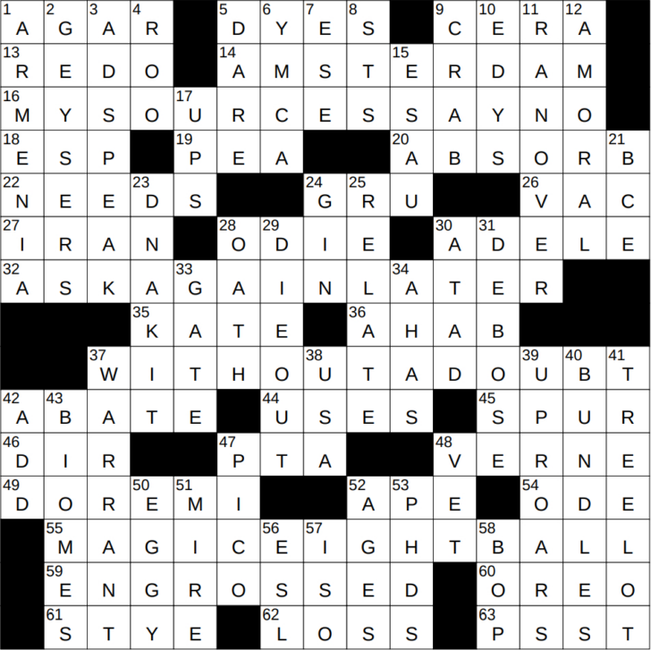 Source of Some Halloween and Christmas Traditions Crossword
