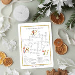 12 Days Of Christmas Crossword Puzzles (Free Printable)   Once In Twelve Days Of Christmas Crossword