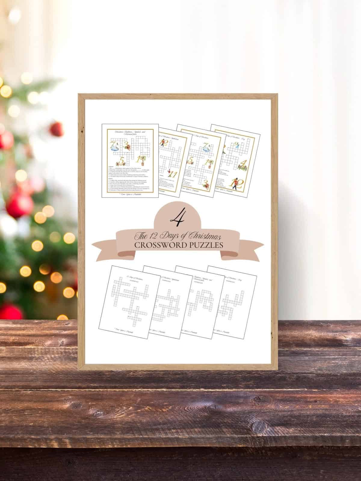 12 days of christmas crossword puzzles free printable once inside tree in 12 days of christmas crossword 12 Days Of Christmas Crossword Puzzles (Free Printable) - Once inside Tree in 12 Days of Christmas Crossword